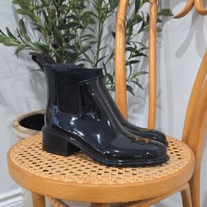 NWOT A New Day Camille Glossy Slip On Ankle Boot